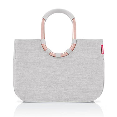 reisenthel loopshopper Stabile Tasche mit praktischen Fächern aus recycelten PET-Flaschen Charmantes und wasserabweisendes Design, Farbe:sky rose im Sale